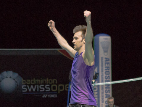 Swiss Open: Marc Zwiebler im Halbfinale