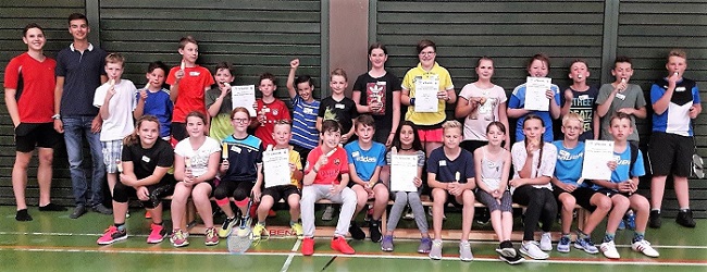 Schul-Badminton total in Spaichingen!
