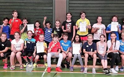 Schul-Badminton total in Spaichingen!