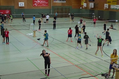 Badmintonlandesfinale in Heubach