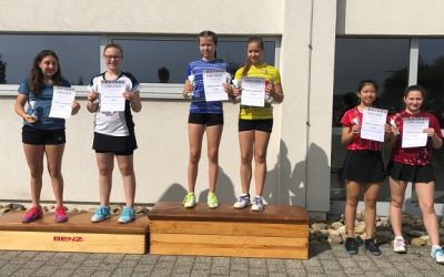 Reihle/Schmidt gewinnen im Mädchendoppel U15