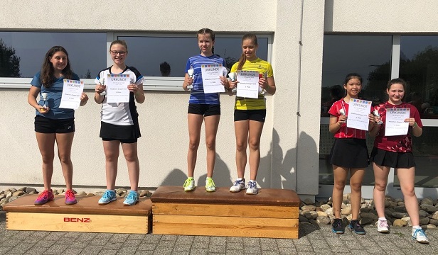 Reihle/Schmidt gewinnen im Mädchendoppel U15