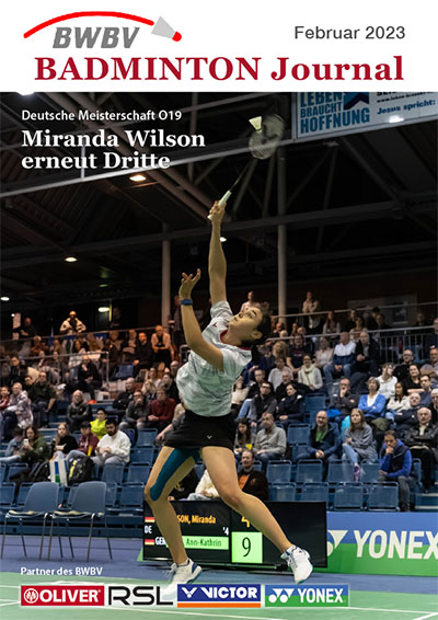 Erweitertes Badminton Journal 2 zum Download verfügbar