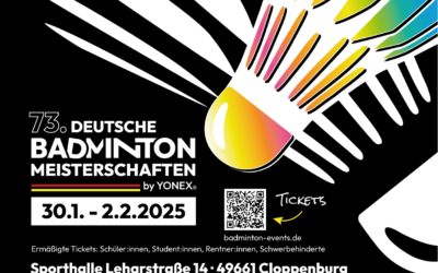 Deutsche Badminton-Meisterschaften 2025 in Cloppenburg