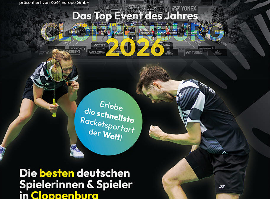 Deutschen Badminton Meisterschaften 2026 in Cloppenburg