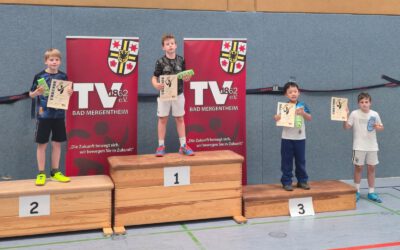 4.E-Ranglisten-Turnier in Bad Mergentheim am 18.10.2025