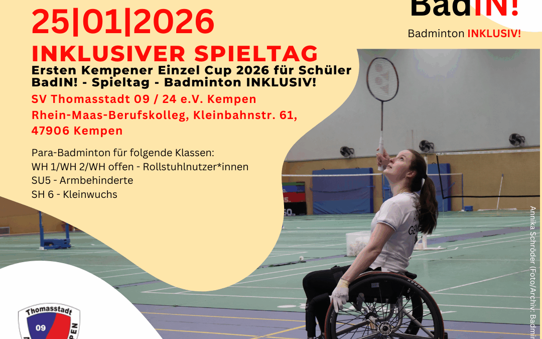 Save the Date – BadIN!-Spieltag