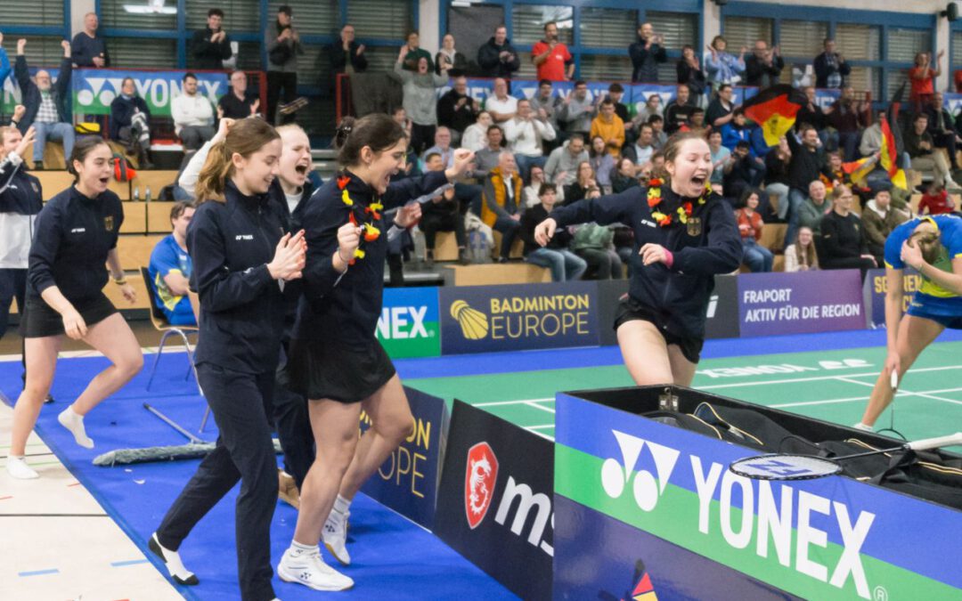 Deutsche Badminton-Teams qualifizierensich souverän für die Team-EM 2026