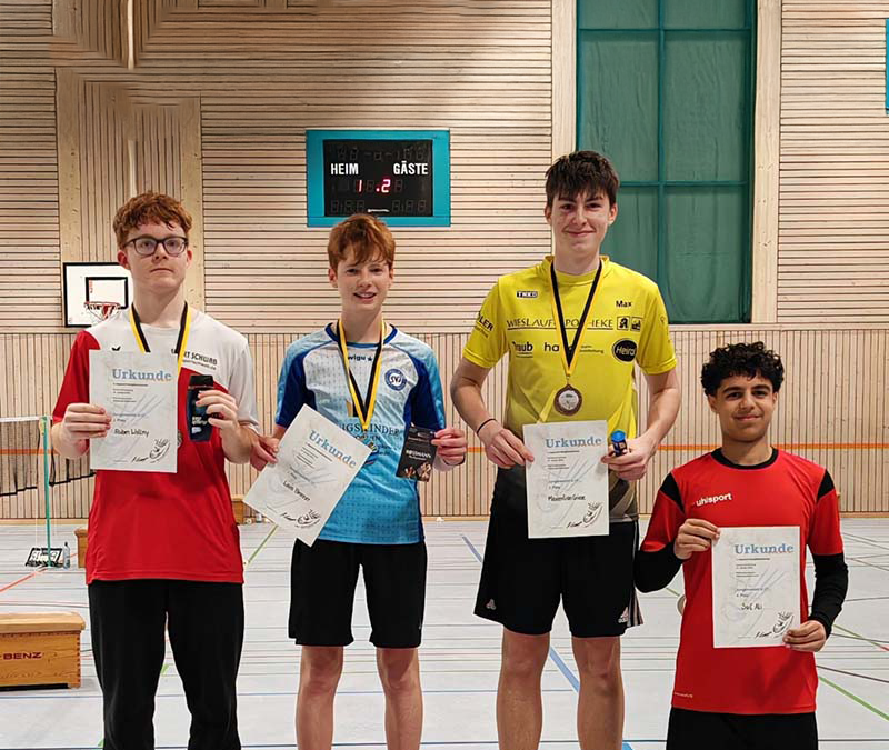 Volles Haus beim 1.E-Ranglistenturnier 2026 beim TSV Schlechtbach