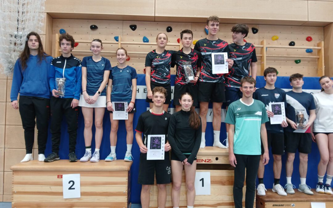 Südbadische Schüler- und Jugendmannschaftsmeisterschaften im Badminton von Wetterchaos geprägt