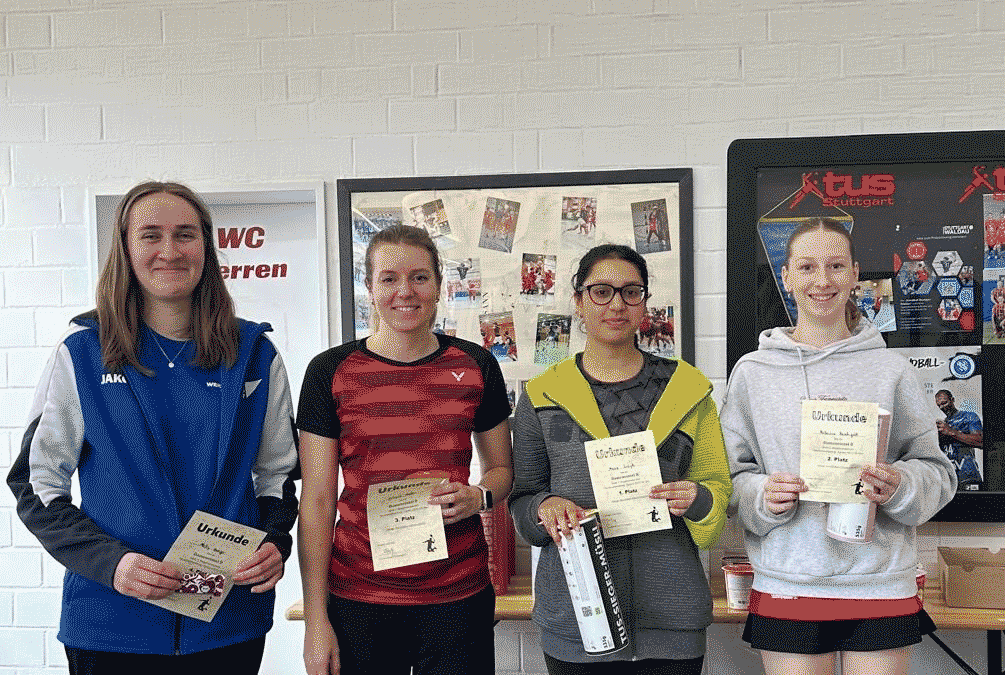 2. Nordwürttembergisches Ranglistenturnier beim TUS Stuttgart