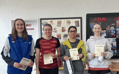 2. Nordwürttembergisches Ranglistenturnier beim TUS Stuttgart