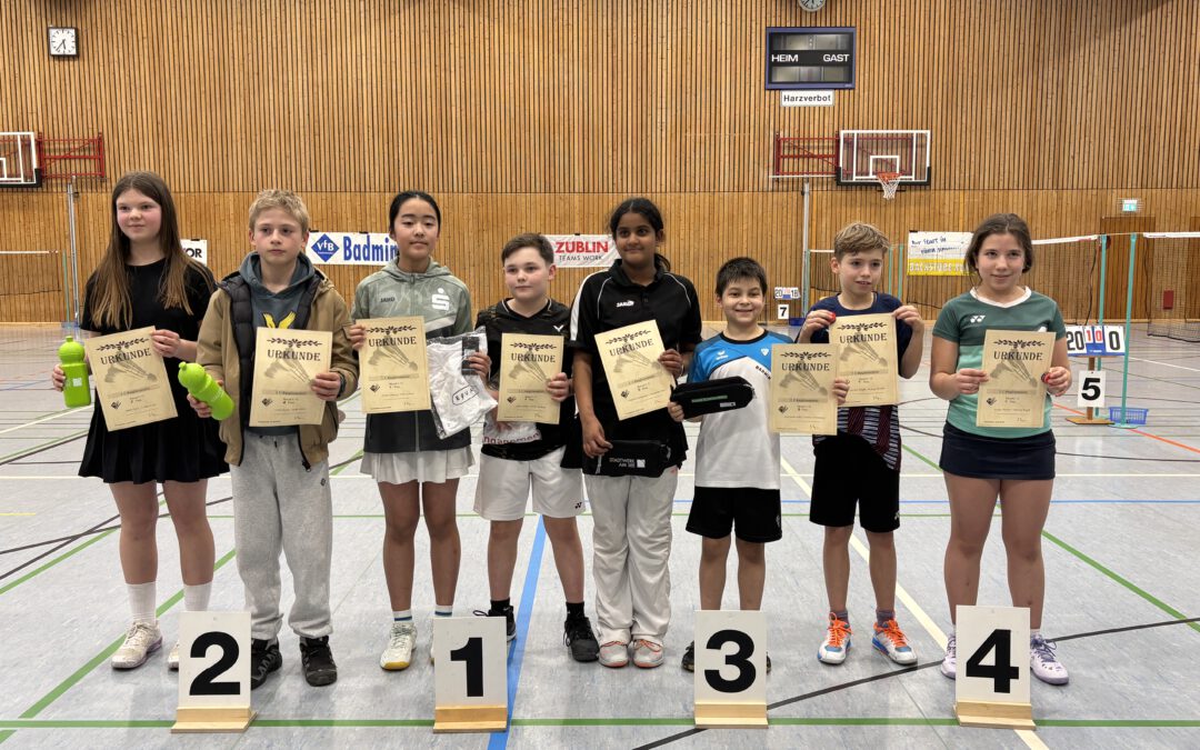 Erfolgreiches C-Ranglistenturnier in Friedrichshafen